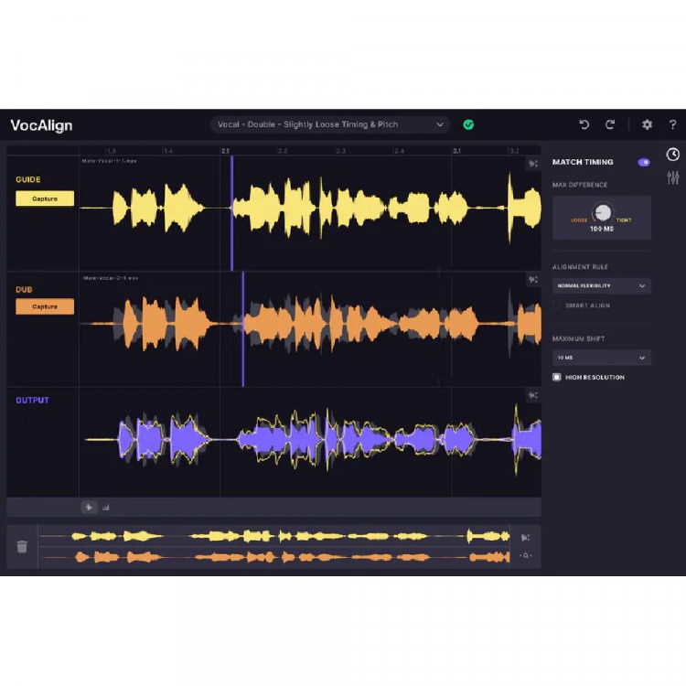 Synchro Arts VocAlign 6 Standard 人聲對齊校準軟體入門版 (從任何 Synchro Arts 產品升級) (序號下載版)